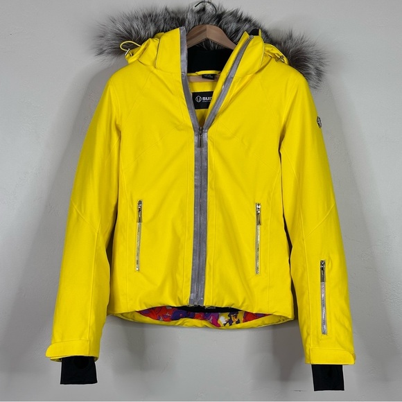 Sunice Skiing Snow Coat Primaloft Fox Fur